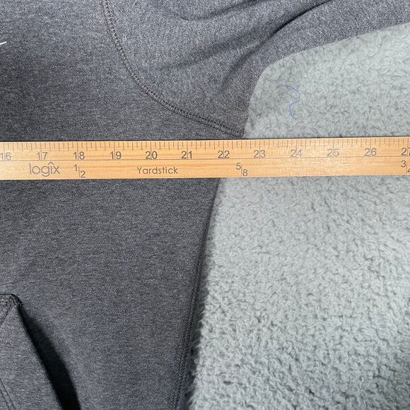 Nike Sportswear Hoodie Mens Small Gray Pullover Hooded Sweatshirt 341572 - Picture 4 of 8